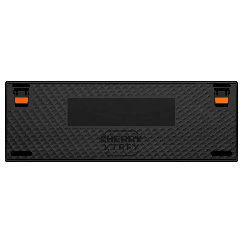 Mehaaniline mänguriklaviatuur Cherry K5 PRO TMR COMPACT — 65% AZERTY, USB-juhtmega, RGB-taustvalgustus, must/oranž