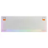 Mehaaniline mänguriklaviatuur Cherry K5 Pro TMR Compact — 65% QWERTY USB-juhtmega, RGB, magnetlüliti, oranž/valge