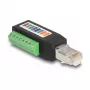DeLOCK RJ45 pistik Cat.5e klemmiploki adapter 90° nurga all