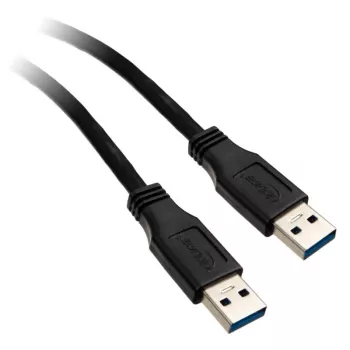USB 3.2 Gen.1 kaabel Type A-pistik / A-pistik InLine 35215 must 1,5 m