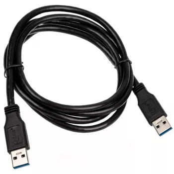 USB 3.2 Gen.1 kaabel Type A-pistik / A-pistik InLine 35215 must 1,5 m