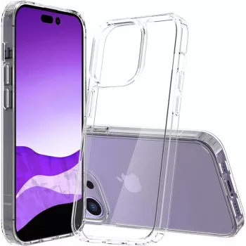 Ümbris JT BERLIN Pankow Clear iPhone 14 Pro Läbipaistev 15,5 cm
