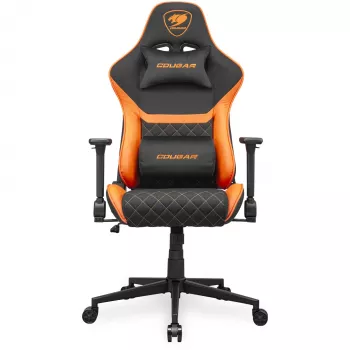Universaalne mängutool COUGAR Gaming Armor One V2 F U polsterdatud iste Must Oranž