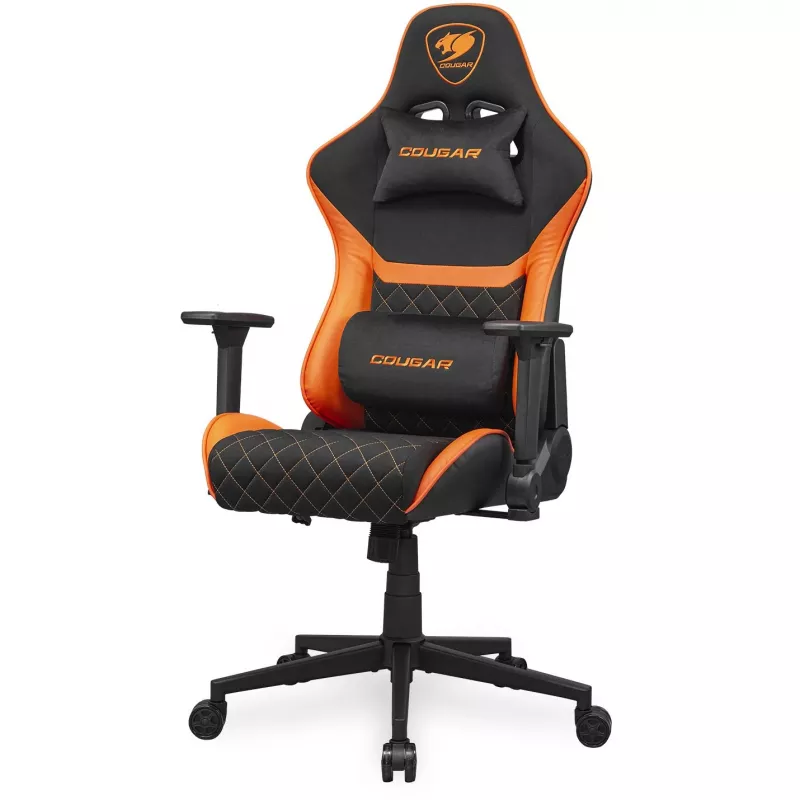 Universaalne mängutool COUGAR Gaming Armor One V2 F U polsterdatud iste Must Oranž