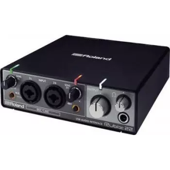 Roland Rubix22 - Lauaarvuti - Must - USB - 24-bit/192kHz - 44,1,48,96,192 kHz - USB (417431A99)