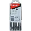 MAKITA B-49074 - HM puuriterade komplekt V-PLUS Nr. 3 kombineeritud haamritrellile HR2470 (50,0 / 100 mm tööpikkus | 5-osaline) (B-49074)