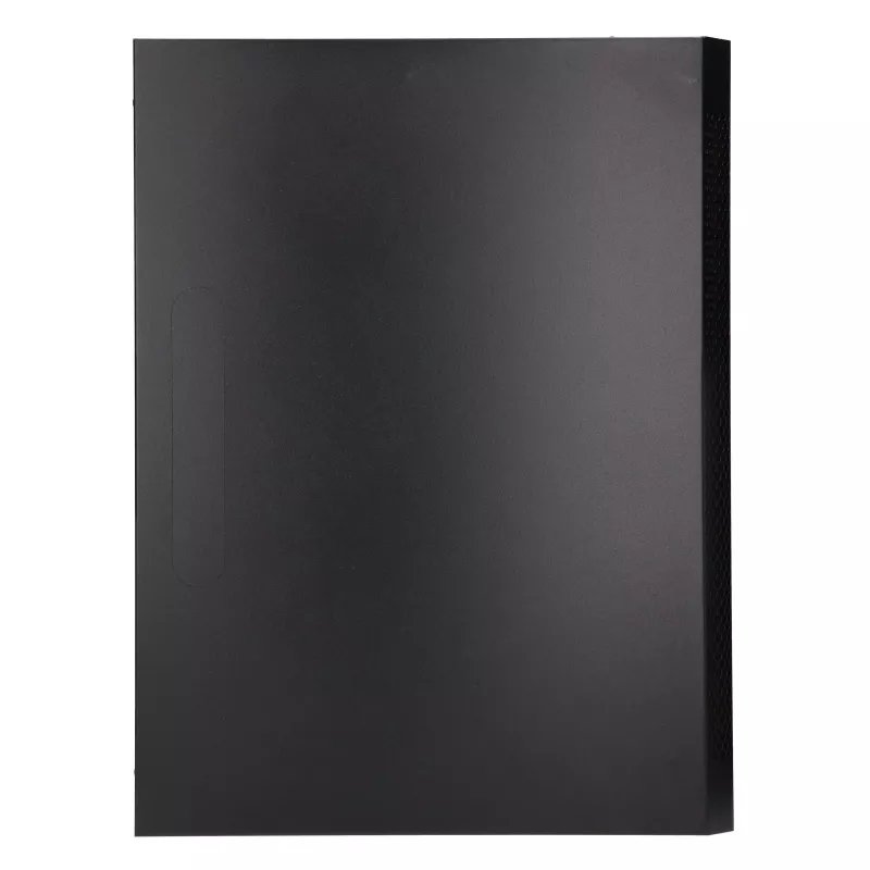 Extralink Lite 12U 530X400 SEINALE KINNITATAV Rackmount-kapp Must riiuliga
