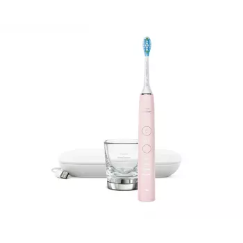 Elektriline soniline hambahari Philips DiamondClean 9000 HX9911/29 — täiskasvanutele, sisseehitatud liitiumioonaku, Soft & Normal režiimid, roosa