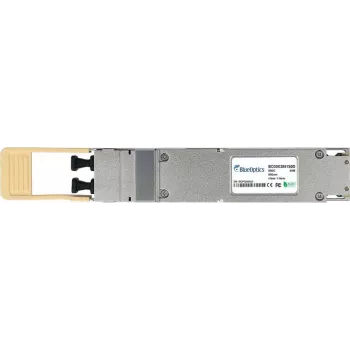 BlueOptics OSFP Twin-Port Transiiver P49762-B21-BO, MPO/MTP-12 APC, 2×400GBASE-SR4, MMF 850nm, 50m, DDM, 0–70°C
