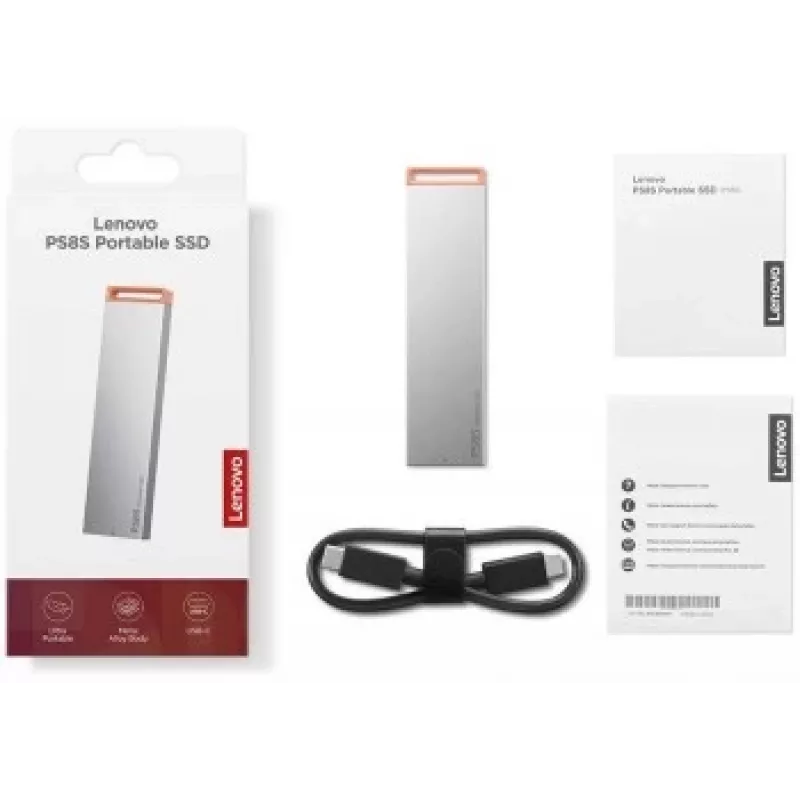 Väline pooljuhtketas Lenovo 4XB1T88412 1 TB USB USB-C 3.2 Gen 2 (hall)