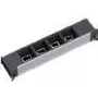 Bachmann 909.000 siseruumide toitepikendus, must, alumiinium