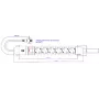 Bachmann pistikupesade jaotur PRIMO2 6xCEE7/3 350.012 (350.012)