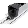 Pistikupesa Bachmann STEP ALU 1x USB 1x kohandatav moodul 2x pistikupesa