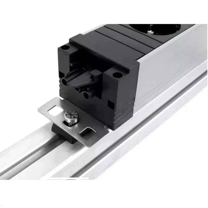 Pistikupesa Bachmann STEP ALU 1x USB 1x kohandatav moodul 2x pistikupesa