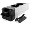 Pistikupesa Bachmann STEP ALU 1x USB 1x kohandatav moodul 2x pistikupesa