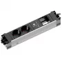 Pistikupesa Bachmann STEP ALU 1x USB 1x kohandatav moodul 2x pistikupesa