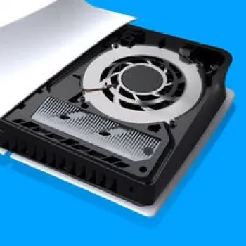GrauGear G-PS5HS05+ Heatpipe-jahuti ja M.2 NVMe SSD jahutuslahendus PlayStation 5 Slimile ja Prole, hall