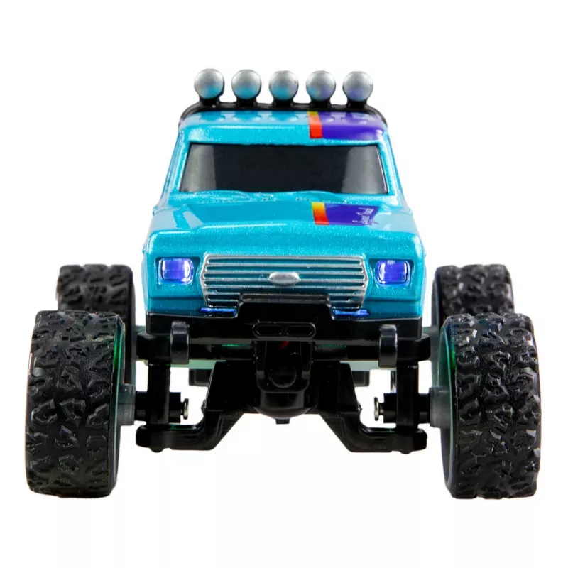 RC Monster Truck Amewi DieCast 1:64 RTR Sinine – survevalatud 1:64 mõõtkavas, sõiduvalmis