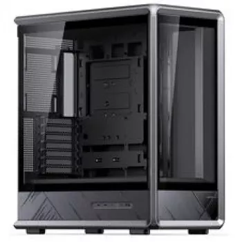 Jonsbo D401 PC-korpus, Midi Tower, ATX, karastatud klaas - must