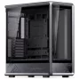 Jonsbo D401 PC-korpus, Midi Tower, ATX, karastatud klaas - must