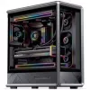 Jonsbo D401 PC-korpus, Midi Tower, ATX, karastatud klaas - must