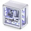 Jonsbo X400 PC-korpus, Midi Tower, ATX, karastatud klaas – valge