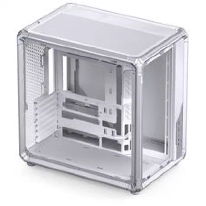 Jonsbo X400 PC-korpus, Midi Tower, ATX, karastatud klaas – valge