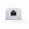 Seinale kinnitatav varjestatud võrgupesa GEMBIRD 1×RJ45 kategooria 6A FTP