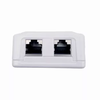 Seinale paigaldatav varjestatud võrgupesa GEMBIRD Gniazdo natynkowe 2×RJ45 Cat6A FTP