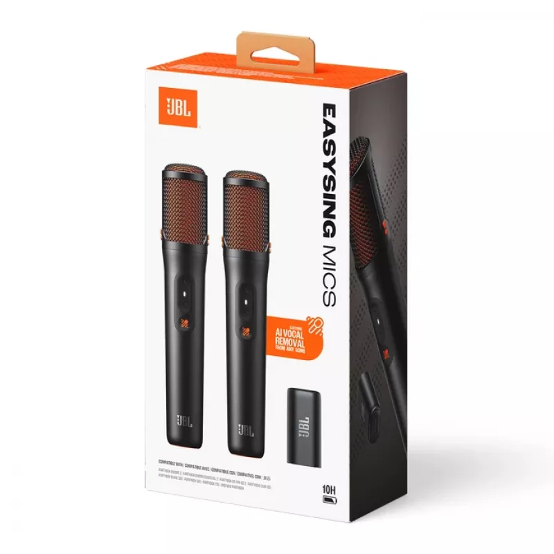 JBL EasySing Mics must mikrofonikomplekt