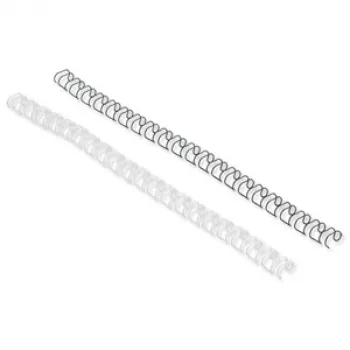 GBC Binding Wires MultiBind 8mm, must, 130 lehte, A4, 187 mm, 91 mm, 100 tk