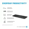 HP 125 juhtmega klaviatuur, täissuuruses, USB, membraan, must