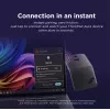 Juhtmevaba kahekäeline Bluetooth-hiir Lenovo 4Y51T62792 — IR LED, 4000 DPI, 7 nuppu, ratas, hall