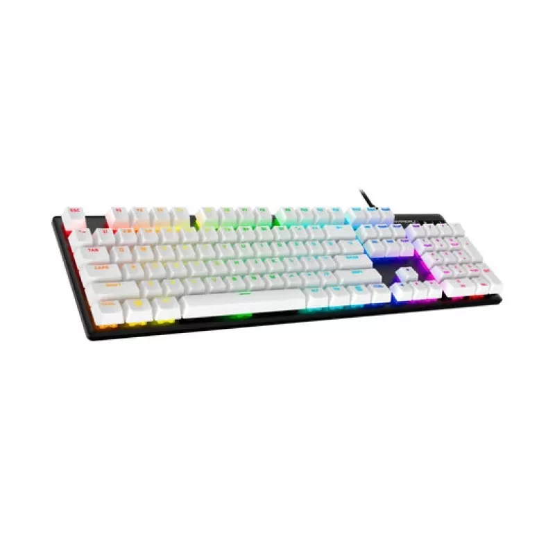 Klaviatuuri klahvikomplekt, HP HyperX Full key Set Keycaps, valge, ühildub HyperXi ja enamiku mehaaniliste klaviatuuridega