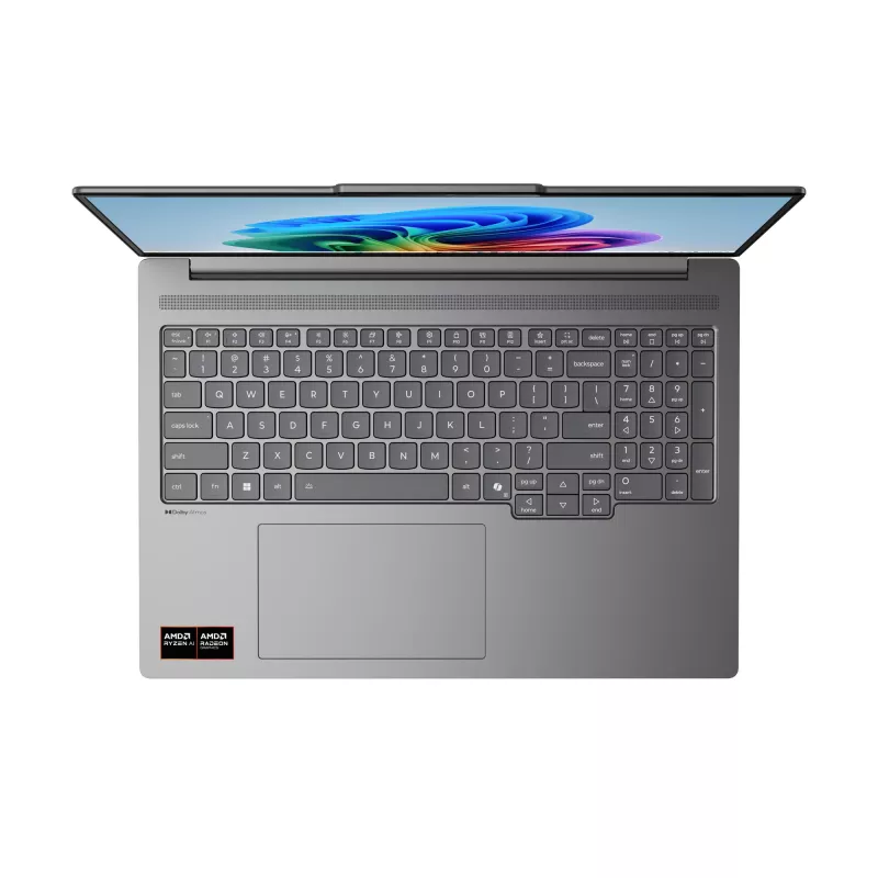 Lenovo IdeaPad Pro 5 16AGP11 Copilot+ PC AMD Ryzen AI 9 465 sülearvuti 40,6 cm (16 tolli) 2.8K 32 GB LPDDR5x-SDRAM 1 TB SSD Wi-Fi 7 (802.11be) Windows 11 Pro German hall