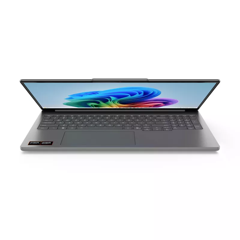 Lenovo IdeaPad Pro 5 16AGP11 Copilot+ PC AMD Ryzen AI 9 465 sülearvuti 40,6 cm (16 tolli) 2.8K 32 GB LPDDR5x-SDRAM 1 TB SSD Wi-Fi 7 (802.11be) Windows 11 Pro German hall