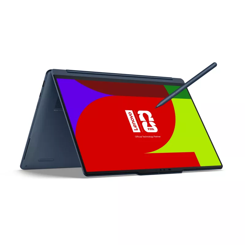 Lenovo Yoga 9 2-in-1 14IPH11 Copilot+ PC Intel Core Ultra 7 355 hübriid (2-in-1) 35,6 cm (14 tolli) puutetundlik 2,8K 32 GB LPDDR5x-SDRAM 1 TB SSD Wi-Fi 7 (802.11be) Windows 11 Home saksa sinine
