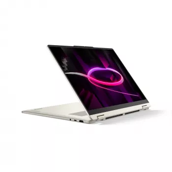 Lenovo Yoga 7 2-in-1 16AGP11 Copilot+ PC AMD Ryzen™ AI 7 445 hübriid (2-in-1) 40,6 cm (16 inch) puuteekraan 2.8K 16 GB LPDDR5x-SDRAM 1 TB SSD Wi-Fi 7 (802.11be) Windows 11 Home German Seashell (värv)