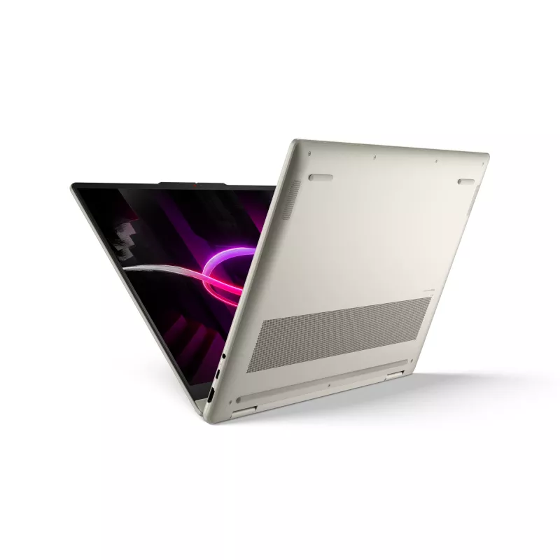 Lenovo Yoga 7 2-in-1 16AGP11 Copilot+ PC AMD Ryzen™ AI 7 445 hübriid (2-in-1) 40,6 cm (16 inch) puuteekraan 2.8K 16 GB LPDDR5x-SDRAM 1 TB SSD Wi-Fi 7 (802.11be) Windows 11 Home German Seashell (värv)