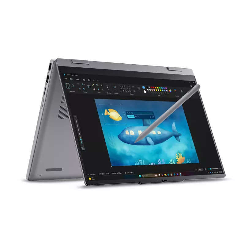 Hübriidne 2-ühes sülearvuti Lenovo ThinkBook 14 G6 IPL Copilot+ — Intel Core Ultra 5 325, 14-tolline WUXGA puutetundlik ekraan, 16 GB DDR5, 512 GB SSD, Windows 11 Pro, hall