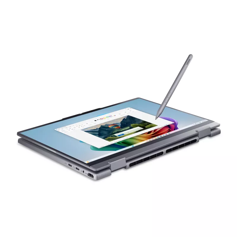 Hübriidne 2-ühes sülearvuti Lenovo ThinkBook 14 G6 IPL Copilot+ — Intel Core Ultra 5 325, 14-tolline WUXGA puutetundlik ekraan, 16 GB DDR5, 512 GB SSD, Windows 11 Pro, hall