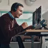 HP Poly Voyager Focus 2-M USB-C-C Peakomplekt USB-C/A adapter Poly+ 3 aastat