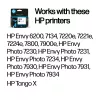 Tindikassett HP 303 Must Originaal — pigmendipõhine must tint, standardmaht, üksikpakend, ~200 lehekülge