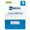 MyMedia MyAlu USB 3.2 Gen 1 USB-mälupulk 16 GB USB Type-A 3.2 Gen 1 (3.1 Gen 1) Hõbedane