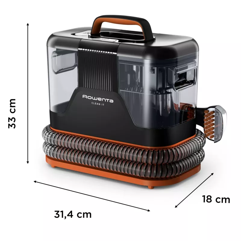 Tolmuimeja Rowenta Clean It IN5011F0 — märg- ja kuivpuhastus, kotita, vesifiltratsioon, 1,5 L, 400 W