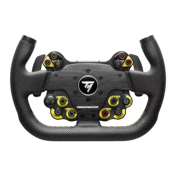 Thrustmaster EVO Racing 31U nahast, must/kollane rool PC, PlayStation 4, PlayStation 5, Xbox