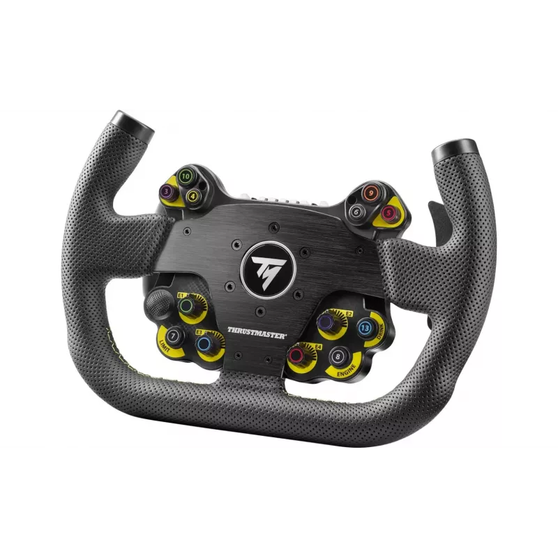 Thrustmaster EVO Racing 31U nahast, must/kollane rool PC, PlayStation 4, PlayStation 5, Xbox