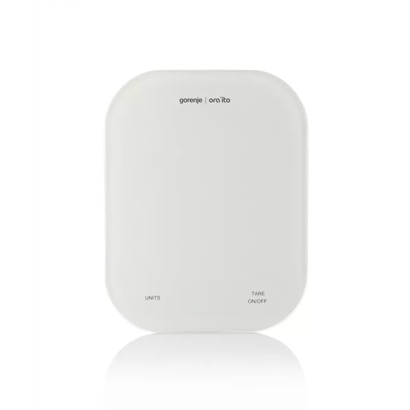 Gorenje KT10ORAW valge tööpinna ristkülikukujuline elektrooniline köögikaal