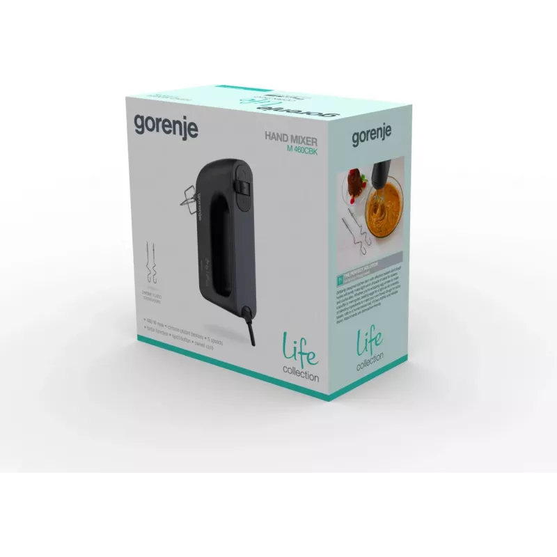 Gorenje M460CBK käsisegisti 450 W Must