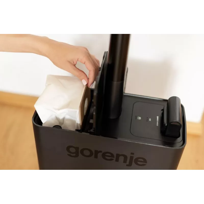 Gorenje SVC296749NEBL 2-in-1 pulkpuhastaja Aku Kuiv HEPA Kotita 0,6 L 550 W Antratsiit